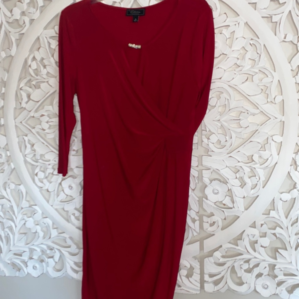 Red dress size m